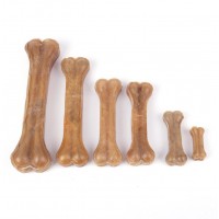 Pet food 2-12 inch natural color cowhide bone-pressing pet snack dog gum-biting molar stick tooth-cleaning bone food