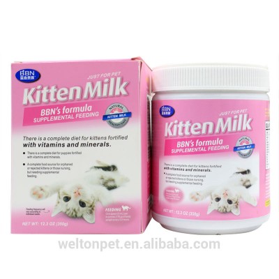 Wholesale natural pet new products 380g milk powder for cat